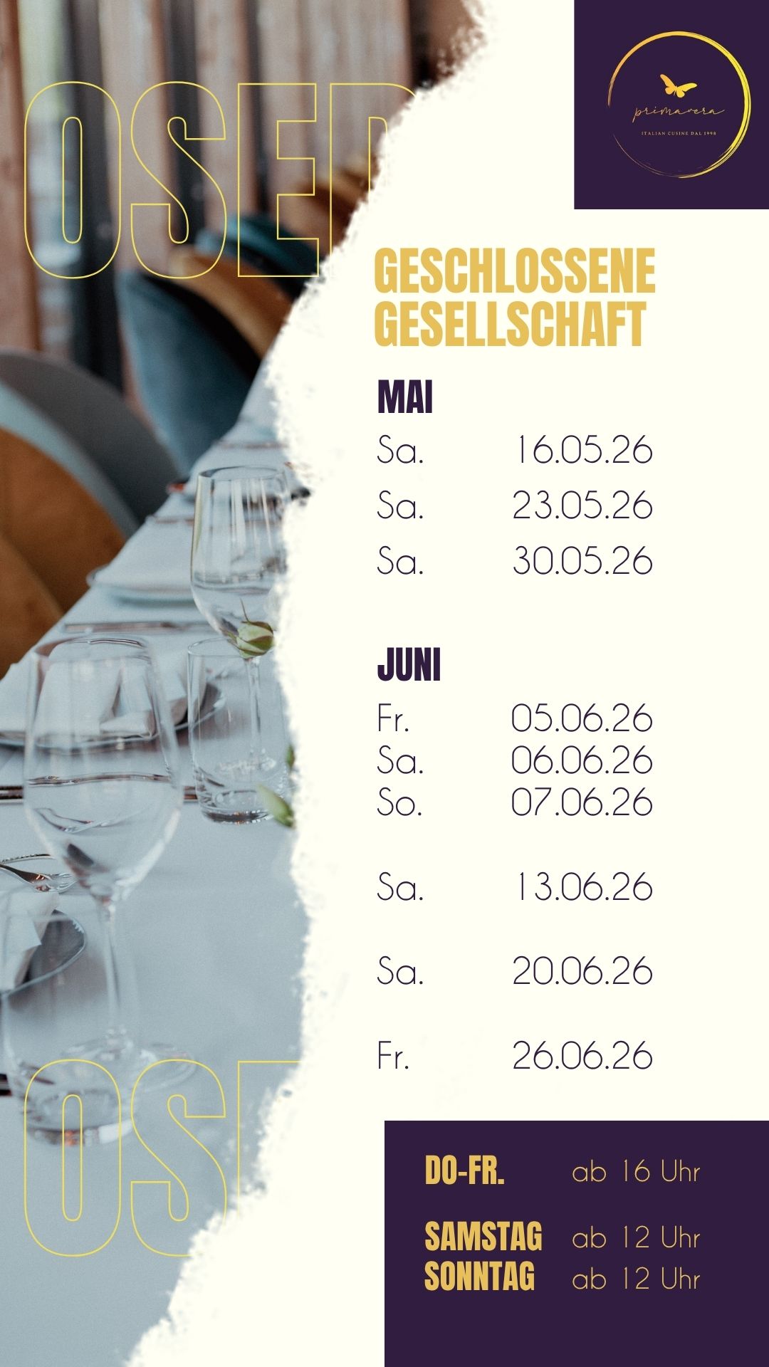 closed - Sep. (1)